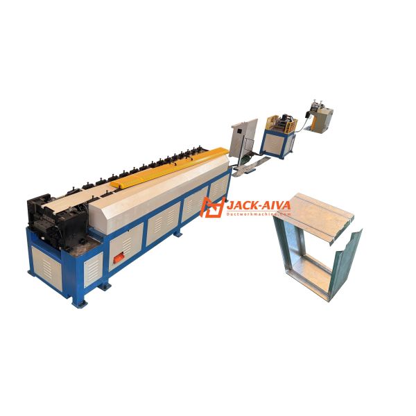 Fire Damper Frame Making Machine #Curtain Fire Damper Fabrication Machine # Curtain Fire Damper Frame Auto Production Line