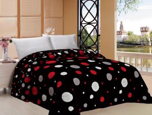 Colorful Graphic Winter Quilt Sets With Fluffy 100% Polyester Filling