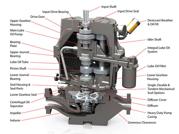 LMV311 pump cutaway view showing internal components