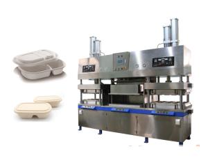 China Oil Proof Pulp Molding Machine To Produce Clamshell Box wholesale