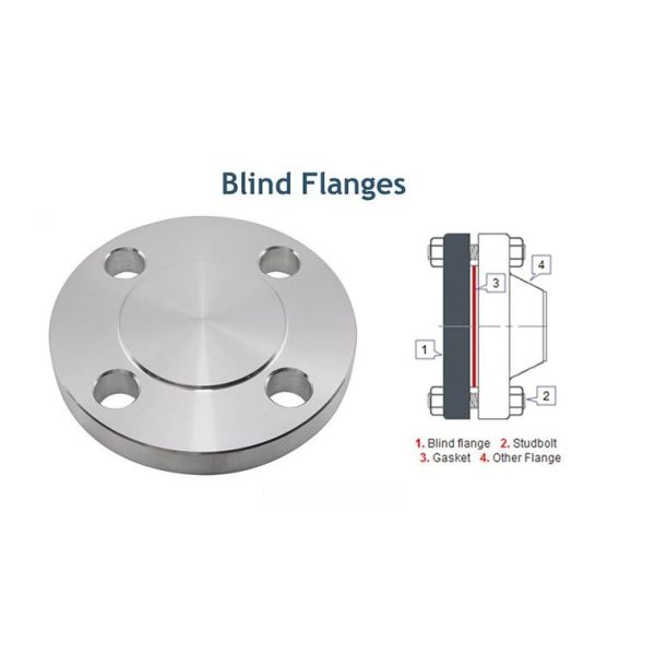 Customized ASTM B16.5 Gr2 Titanium Blind Flange