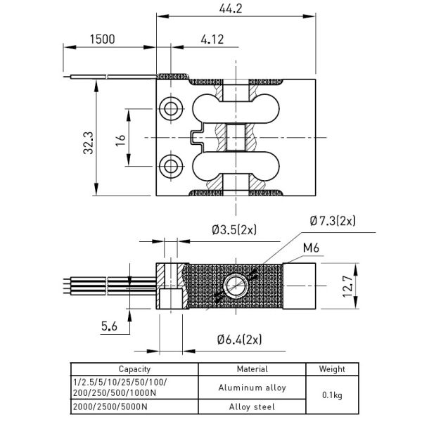 Precision Tension Compression Load Cell