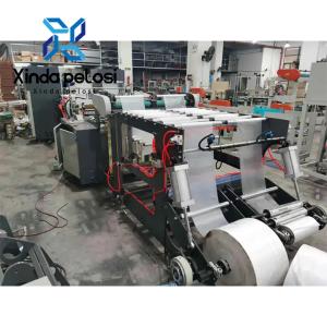 China Customization Cold Cutting Garbage Bag Making Machine 140pcs/Min wholesale