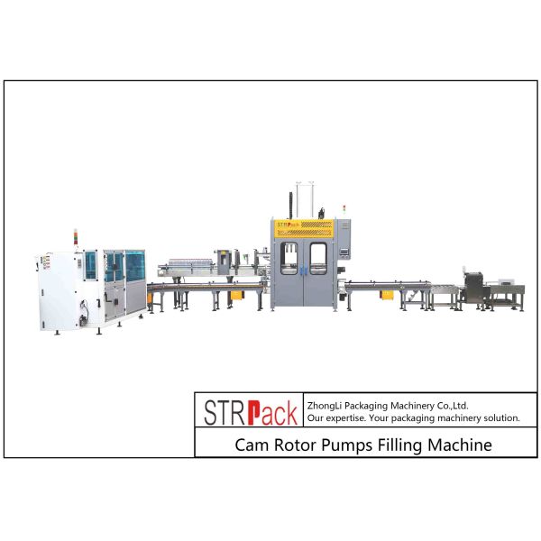 PLC Touch Screen Control Case Packer Machine Pick And Place Type