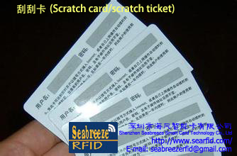 Scratch off cards / scratch ticket