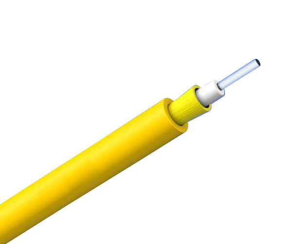Indoor Sinlge Mode Fiber Optical Cable Simplex GJFJV With Customized Length