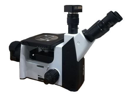 50X-1000X Inverted Optical Microscope Metallurgical WF PL10X Trinocular