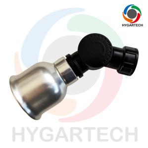 China Aluminum Soft Rain Shower Head with Adjustable Angel &amp; Washer wholesale