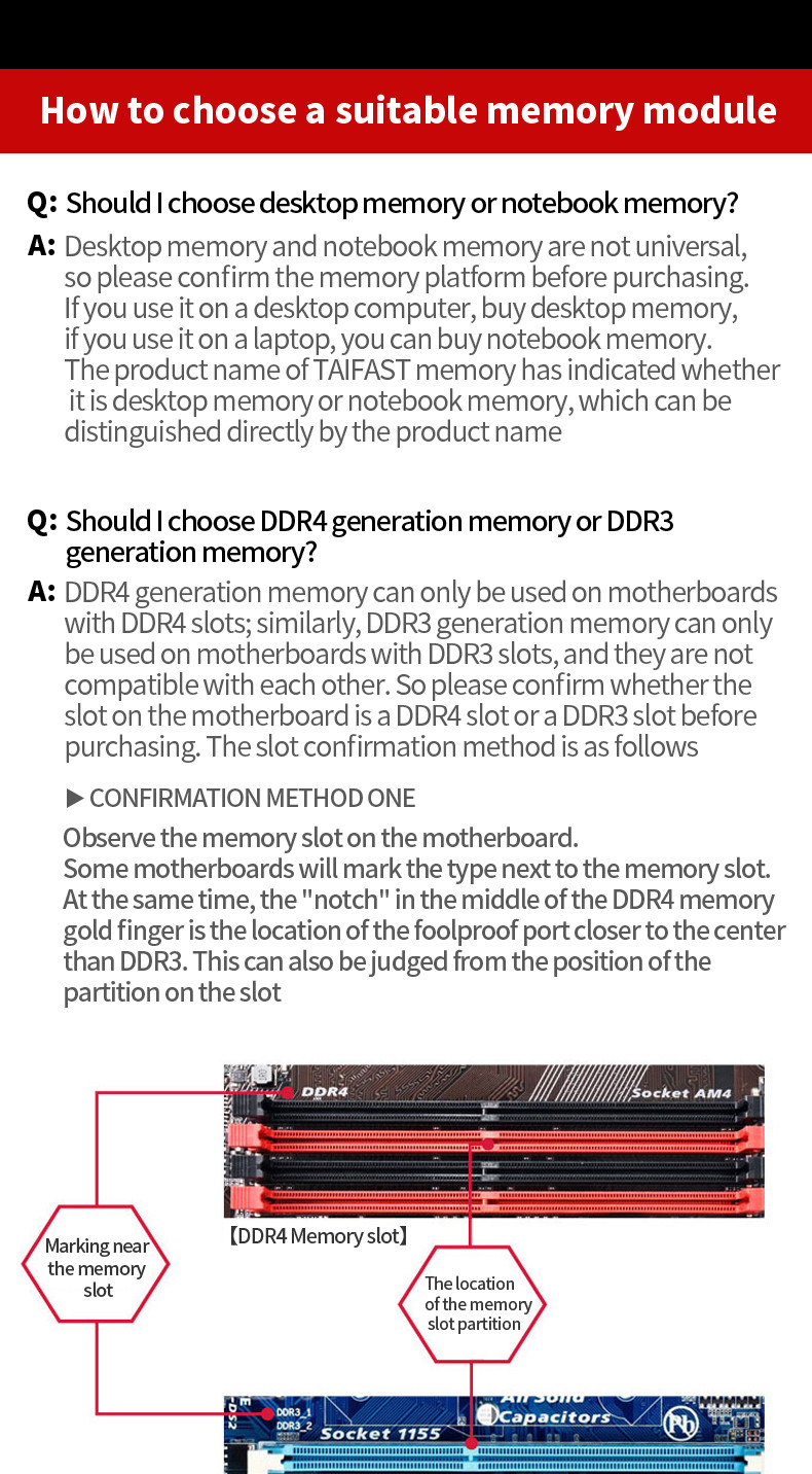 Rosh PC DDR4 Memory Ram 8GB CL17 Heatsink 3200MHZ 1.5V