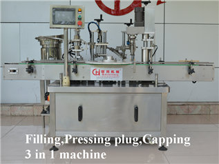 High Filling Accuracy Automatic Perfume Filling Production Line By Liquip Equipment