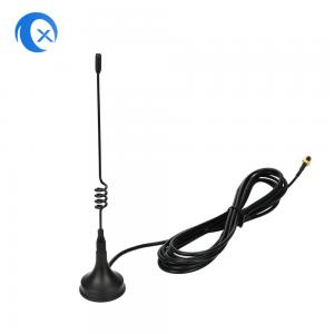 China Indoor GSM GPRS 2dBi Magnetic Whip Antenna With SMA Male Connector wholesale