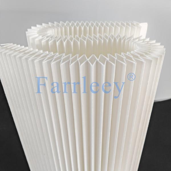 Quality Corrugated Nonwoven Fabrics Polyester Spunbond In Industrial Filtration for sale