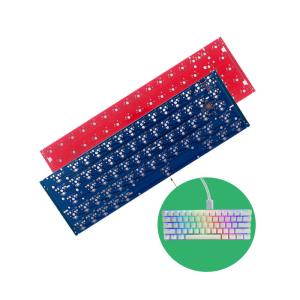 China 2 Layers Dz60 Hotswap Mechanical Keyboard PCB Hot Swappable on sale