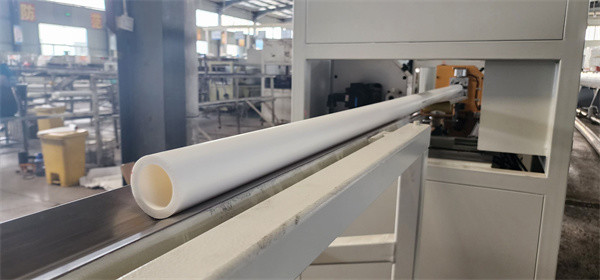 Screw Barrel Plastic PVC Pipe Machine , Customized PVC Extruder Machine