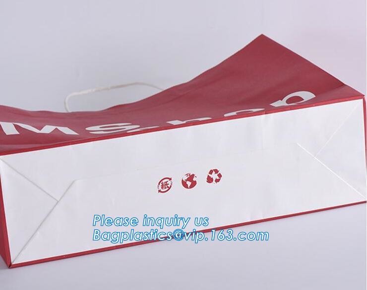 violet printing shopping bags by handmade,Gift shopping luxury carrier Bag Direct Manufacture Paper Bag logo Printing