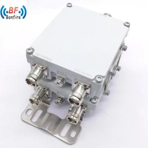 China Dual-Band Low Pim Combiner 698-960MHz 1710-2700MHz 4.3-10-F DIN-F for 4G LTE Network wholesale