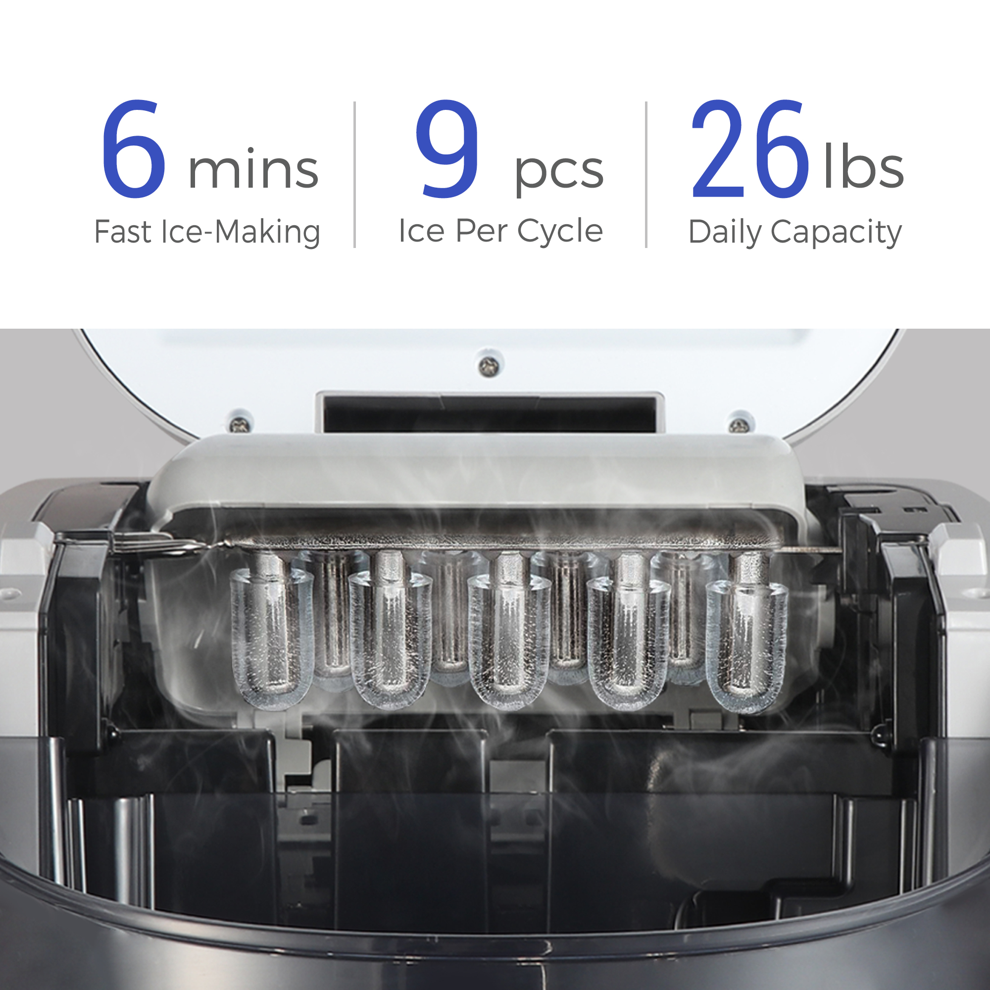 15kg Home Bullet Ice Making Machine Mini Small Portable Nugget Ice Machine for Business Automatic Other name Ice Maker