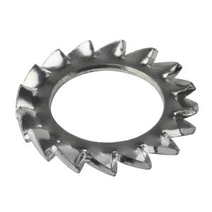 China DIN6798 (A) Galvanization / Plain Serrated Lock Washers With External Teeth wholesale