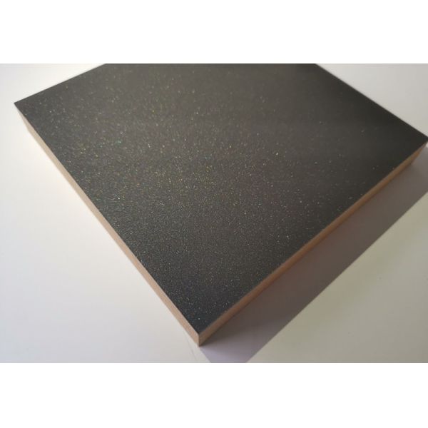 high gloss Acrylic sheet faced sparkle silver mdf board for 1-2mm acrylic sheet