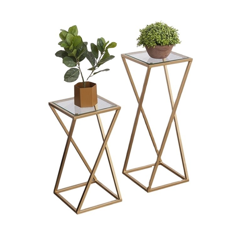 China Modern Indoor Metal Plant Stand Home Flower Pot Stands wholesale