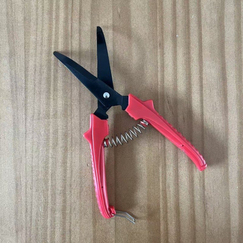 Red Handle Pruning Shears Heavy Duty Sharp Blades Precise Cuts Professional Garden Agricultural garden pruning scissors