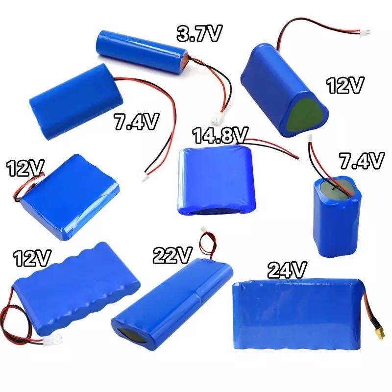 3.7V 800mAh 14500 Lithium Ion Battery Cells For LED Flashlight Torch