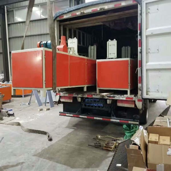 Stringer Wood Pallet Bottom Board Chamfer Machine