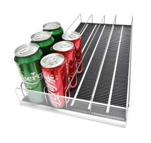 China Fridge Freezer Grocery Store Cold Beverage Cans Gravity Feed Roller Shelf wholesale