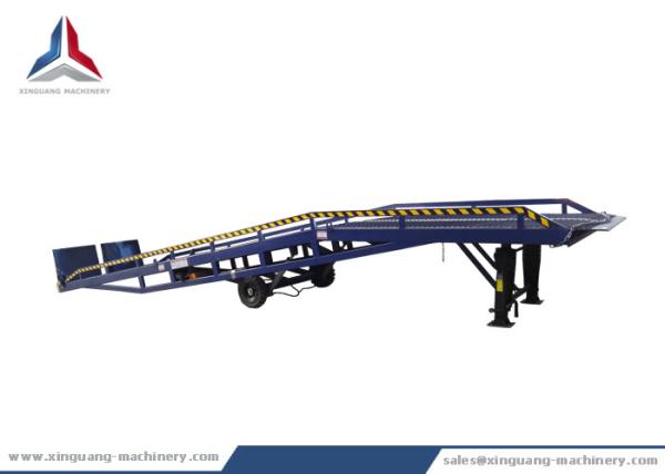 Quality Height Adjustable 12 Tons Mobile Hydraulic Dock Loading Leveler from China Manufacturer for sale