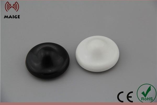 Quality RF8.2MHz garment security round tag clothing anti-theft eas hard tag for sale