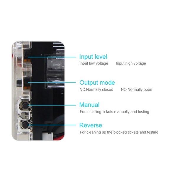 Ticket Dispenser Arcade Game Machine Parts For Supermarket Candy Prize Vending Machine