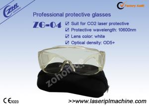 China Od 5+ Transparent 10600nm CO2 Laser Safety Glasses wholesale