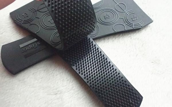 Quality Garment Sleeve Custom Clothing Patches TPU Velcro Dull Polish Surface With Shiny Embossed Plastic Logo for sale