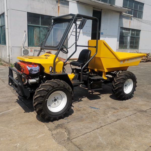 Yellow Rubber Track Tractor Mini Small Tractors For All Terrain