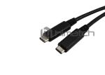 High Performance USB 3.1 Type C Cable USB C To USB C 2m Sync Data Support 4K