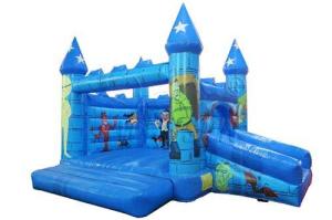 Dracula And Frankenstein Inflatable Bounce House For Pre - School