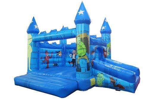 Quality Dracula And Frankenstein Inflatable Bounce House For Pre - School for sale