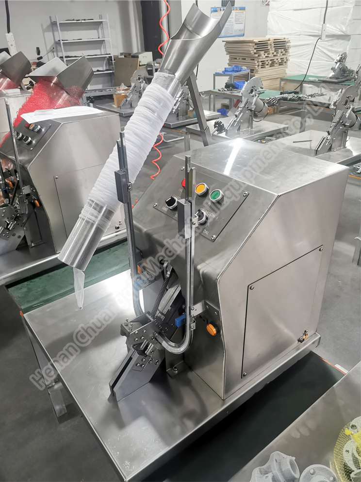 Net Packing Machine Fruit Net Bag Packing Machine Auto Mesh Bag Net Packing Machine For Onion