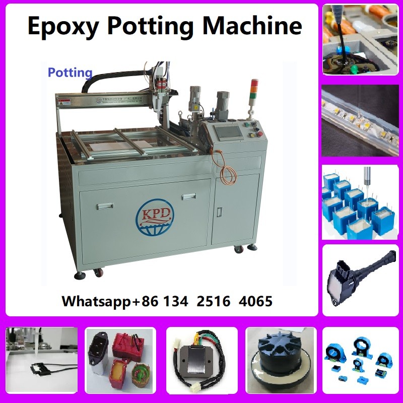 Glue Dispensing Robot Machine Automatic Glue Pot Dispenser Machine for Sale Two Component Epoxy Glue Dispensing Machine