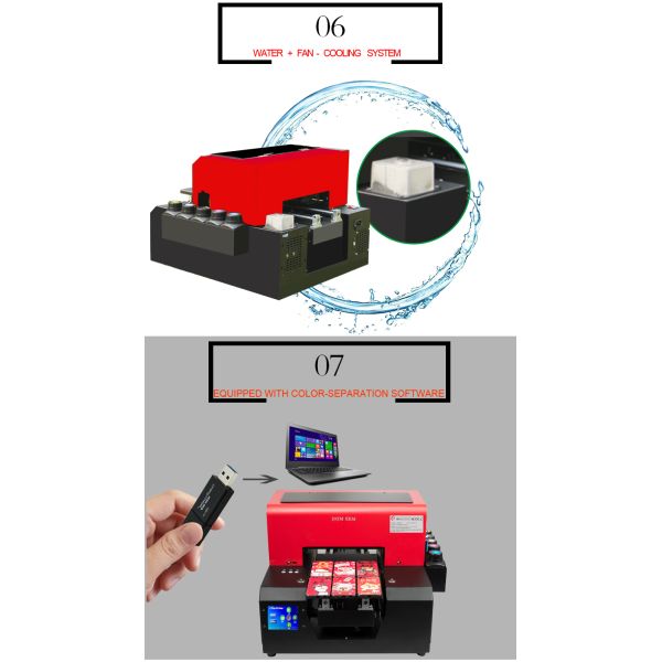 DIY Custom Mobile Cover Photo Printing Machine / Wood Digital Printer