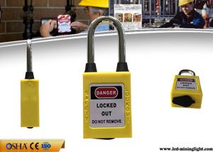 China OEM 38mm Steel Dustproof Industrial Safety Lockout Padlocks with Key Alike on sale