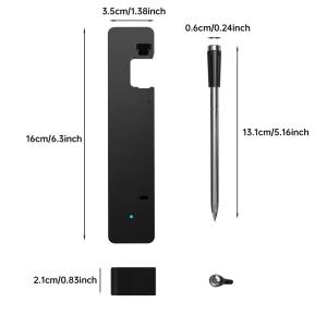 China Amazon Hot Sale Meat Thermometer Wireless Probe App Controlled Smart Thermometer With Long Range For Oven,Grilling wholesale