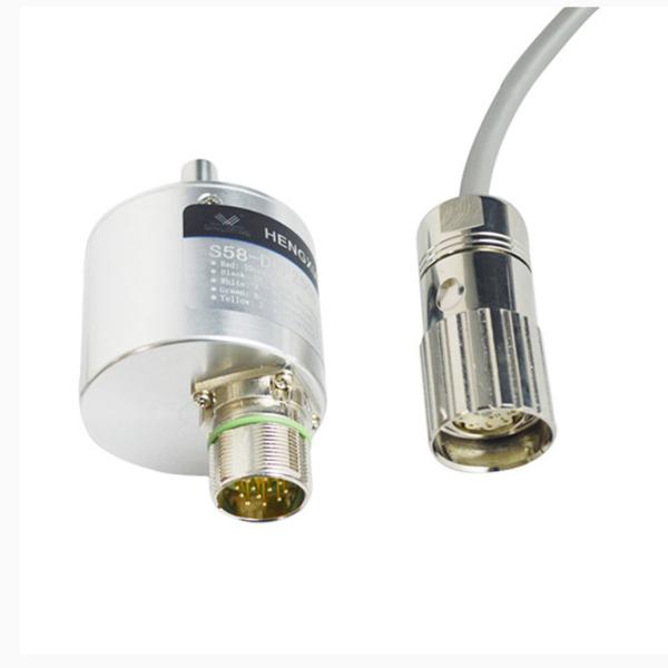 Quality Push Pull High Precision Rotary Encoder , 10000 Revolution Optical Rotary Shaft Encoder for sale
