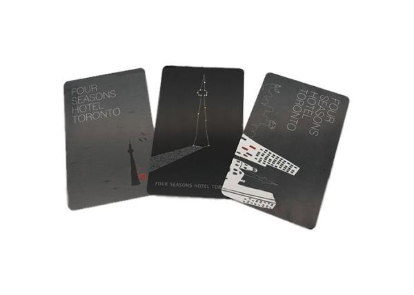 Quality Custom Plastic Hotel RFID Key Cards Blank ID Cards Door Access 0.8mm-0.9mm Thick for sale