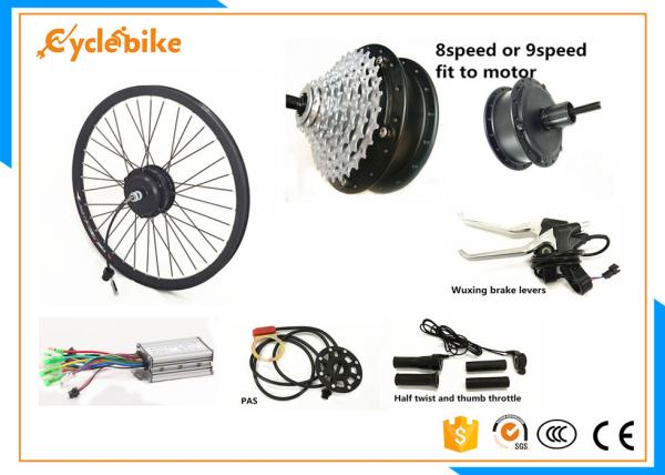Quality Most Powerful Electric Bike Conversion Kit , Electric Road Bike Conversion Kit For Electric Bike for sale