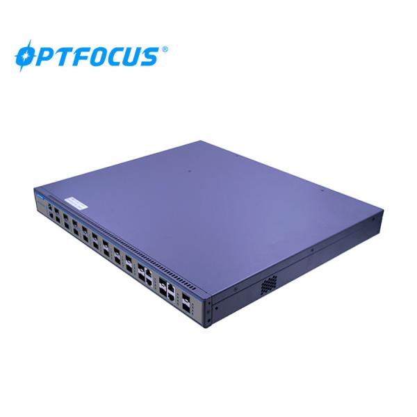 Quality OEM Olt Gpon 16 Port Compatible With HUAWEI  ZTE ONU 16 GPON 4GE COMBO Port 2 10GE SFP for sale
