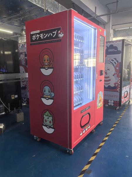 Quality Tempered Glass Customize Vending Machine For 300 Kg Maximum Weight Capacity Load for sale