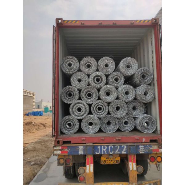 3.05mm Diameter HDG 60x80mm Woven Gabion Baskets