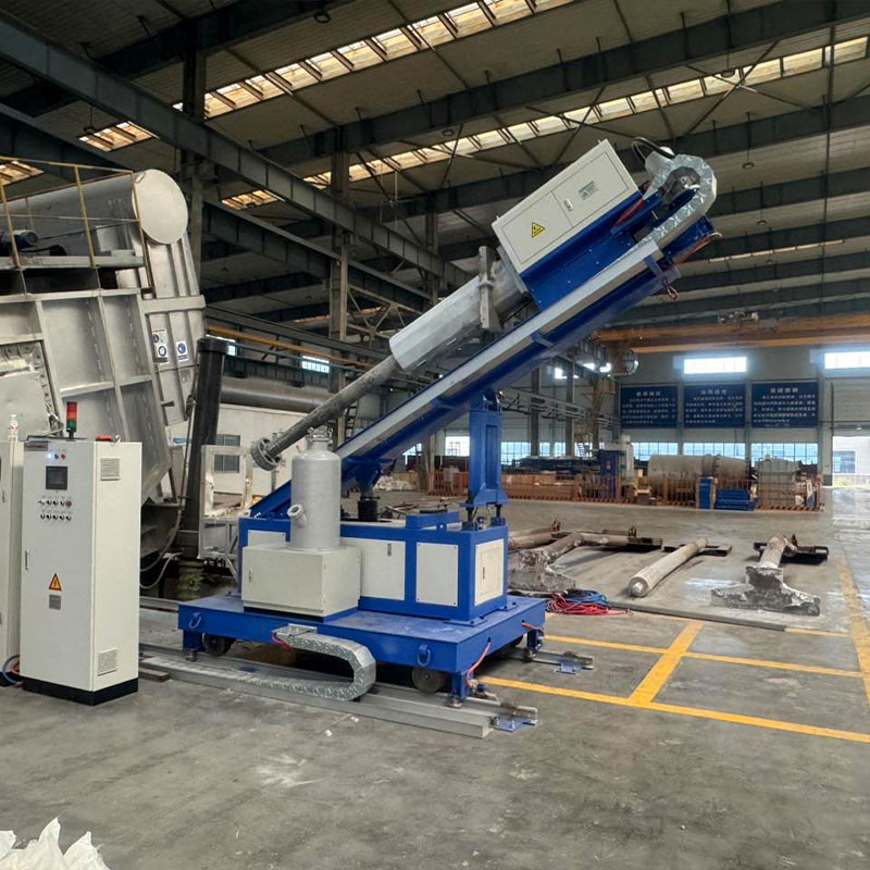 Professional Grade Molten Aluminum Degassing Machine For Precise Degassing Net Weight 1200kg Voltage V 380V±10%