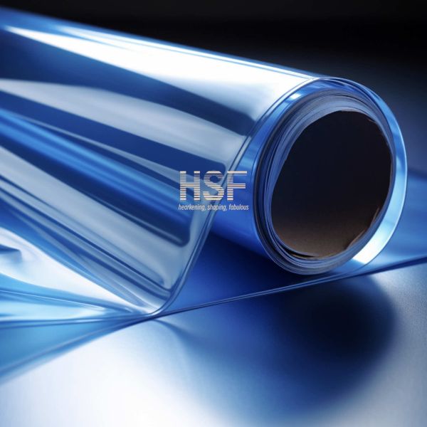 Silicone Coated PET Release Film 36uM Light Blue Translucent